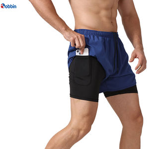 Shorts de sport 2 en 1 avec doublure plus longue, shorts personnalisés pour hommes, shorts de course, entraînement en plein air, short de sport pour hommes avec poche - Product Image 5