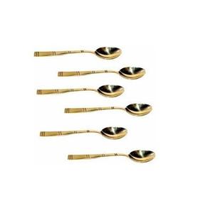 Cuillère design en laiton Ensembles de couverts de différentes tailles pour couteau, cuillère et fourchette Convient pour la décoration intérieure Cuillère en laiton - Product Image 5