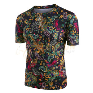 Meilleure qualité hommes grande taille t-shirts respirant séchage rapide vente chaude à manches courtes motif solide sublimation imprime - Product Image 1