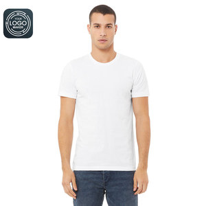 T-shirt d'été à manches courtes en coton pour hommes, grande taille, col rond - Product Image 1