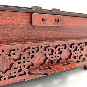 Natural Finish Customized <b>Wooden</b> Jewelry <b>Box</b> with Decorative Metal Fittings for <b>Small</b> Large Jewelry Pieces at Wholesale Price - Product Image 3