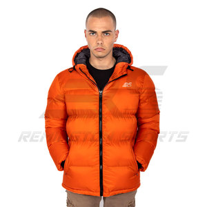 Custom Logo <b>Men's</b> Puffer <b>Jacket</b> Long Sleeve Latest Style Custom Made <b>Men's</b> Winter Puffer <b>Down</b> <b>Jacket</b> - Product Image 1