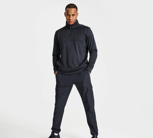 Men <b>Cargo</b> Pocket Slim Fit Trousers Ladies Stylish Wide Leg Formal Trousers Casual Straight Fit Everyday Trousers - Product Image 3