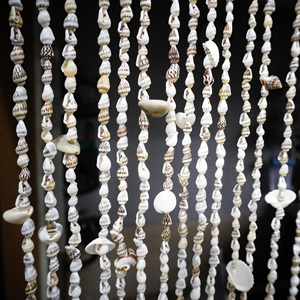 Highest quality elegant seashell <b>bead</b> <b>curtain</b> <b>for</b> <b>door</b> decor beach vibe natural shell beaded <b>curtains</b> - Product Image 5