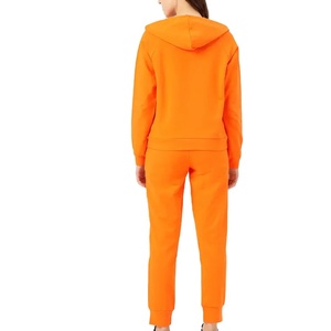 Conjunto de chándal informal de dos piezas para mujer, tops deportivos de manga larga con cremallera a rayas, OEM, alta calidad y venta al por mayor - Product Image 2