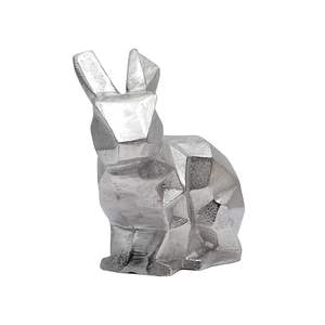 Fabricante y exportador de esculturas metálicas decorativas de mesa de calidad superior de conejo a bajo precio Metal de diseño hecho a mano - Product Image 1