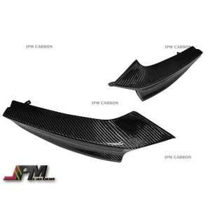ลิ้นกันชนหน้าคาร์บอนไฟเบอร์ JPMCarbon (2 ชิ้น) สำหรับ BMW F22 M-Sport ปี 2014-2021 ติดตั้งด้วยเทปกาว/สกรู - Product Image 2