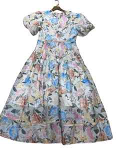 Elegant Colorblock Tunic <b>Dress</b> Women s Loose V Neck Short <b>Sleeve</b> Patchwork Printed <b>Dress</b> | Casual <b>Summer</b> Boho Clothing - Product Image 3