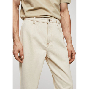 กางเกงยีนส์เข้ารูปผิวสีมีซิปสำหรับผู้ชาย - Product Image 2