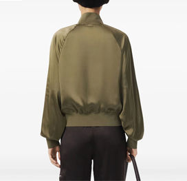 Chaqueta de satén de lona de invierno para mujer de la mejor calidad, acabado hecho a medida, tarifa al por mayor, recién llegado, servicio OEM - Product Image 2