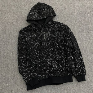 เสื้อสไตล์สตรีทแวร์ผ้าฝ้าย100% เทอร์รี่เฮฟวีเวต2025พลอยเทียมออกแบบได้ตามต้องการแบรนด์ของคุณ - Product Image 1