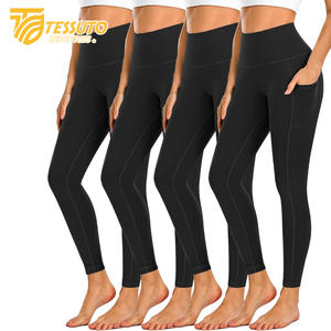 Short de course taille haute en coton/polyester pour femmes pour femmes Fitness Sports Yoga Pantalon avec doublure intérieure Séchage rapide - Product Image 6