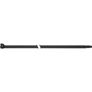 SAPISELCO 100-Piece Black Polyamide 6.6 <b>Cable</b> Ties 186 mm Length and 4.5 mm Width 6.6 Black 100pcs/<b>bag</b> - Product Image 3