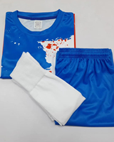 Camiseta de Fútbol de Verano de Alta Calidad, Personalizada, Transpirable, de Secado Rápido, Antibacteriana, para Entrenamiento, Sublimada
