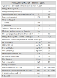 Estufa de chimeneas de leña independiente para Hotel Villa Apartamento Casa a precio de descuento de mayorista genuino - Product Image 2