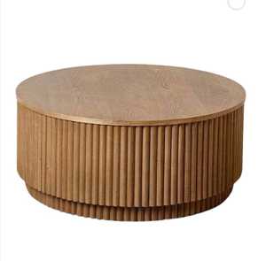 Mesa Redonda Minimalista, Mesa de Salón, Muebles de Hotel, Mesa de Lujo - Product Image 2