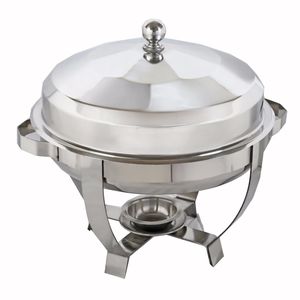 Double Wall Gold Plated <b>Food</b> <b>Warmer</b> Premium Stainless Steel Commercial Equipment Catering <b>Buffet</b> For Decorative Receptions - Product Image 4
