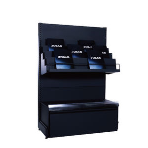 Estantes de supermercado independientes de Taiwán de 900mm, soporte de exhibición de libros de revistas metálico duradero para tiendas de papelería, supermercados - Product Image 1