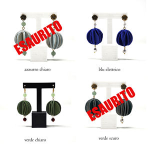 Pendientes de cuero Hemisphere - Product Image 4