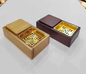 Brûleur d'encens en bois et en métal, brûleur d'encens Bakhoor en métal pour la décoration de la maison, design haut de gamme, très vendu en Inde 2025 - Product Image 3