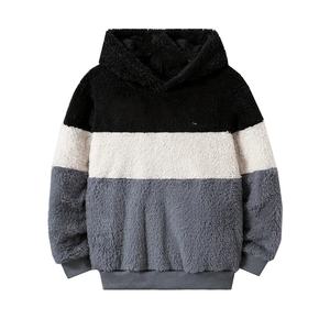 Pull en polaire sherpa chaud, quart de polaire, sweat-shirt moelleux et duveteux, pull en polaire sherpa super épais et lourd - Product Image 6