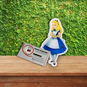 Cute Premium Princess Doll Acrylic Flower Diamond Oval Lash Tiles Plate Magnetic <b>Reusable</b> Eco-Friendly Beauty Tool Custom Logo - Product Image 6