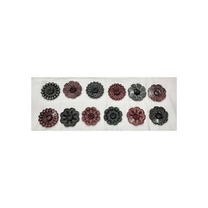 Brûleur d'encens en pierre savonneuse naturelle, design sculpté unique, taille standard, forme ronde, pour la décoration de la maison et du bureau, cadeau. - Product Image 1
