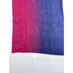 Premium Bamboo Reversible Women's <b>Lightweight</b> Long <b>Iron</b>-On Allergen-Free Shawl Scarf Daily Use Spring/Summer Instant Hijab - Product Image 4