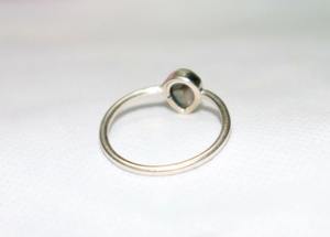 Bague en pierre précieuse Labradorite Bague en argent sterling 925 faite à la main Solitaire Jewelry Gift Ring For Women Or Her - Product Image 2