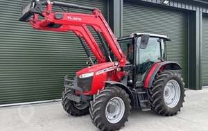 Tractor Utilitario de Servicio Pesado Massey Ferguson MF7715S MF5700M AGCO Power con Cabina Moderna y Gran Capacidad de Elevación en Venta en Francia - Product Image 3