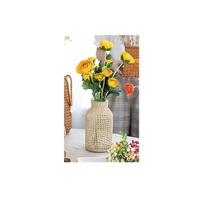Handmade Iron Rattan Net <b>Planters</b> Customized Design Size Indoor Outdoor Flower <b>Pots</b> Decorative Core <b>Planter</b> - Product Image 1