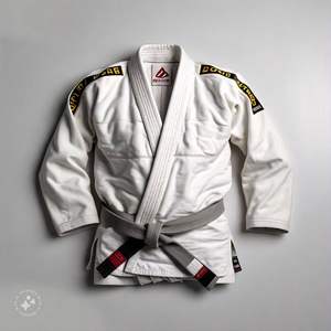 Kimono de BJJ Personalizado de Fábrica, 100% Algodón, Color y Logotipo Personalizados, Diseño Personalizado, Servicio OEM, Unisex para Adultos - Product Image 3