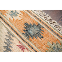 Fabricant indien de tapis antidérapants en jute naturelle pour le salon prix de gros