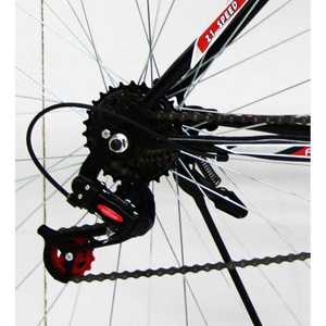 Vélo de ville Dorello 28 pouces, modèle 2800, avec roue fine, vitesse unique, fourche en acier et aluminium, type route plate, asphalte - Product Image 3