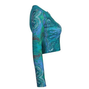 Haute qualité respirant femmes coton haut court chemises décontracté XL conception personnalisée divers imprimé en gros bas prix haut court - Product Image 4