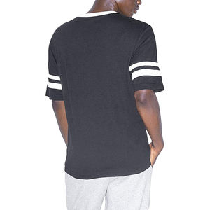 Camisetas de Hombre de Algodón 100% de Último Diseño, Ropa de Moda, Camisetas de Cuello en V de Alta Calidad para Hombre, Camiseta Personalizada en Color para Hombre - Product Image 6