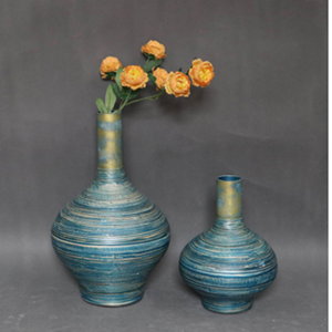 Meilleure vente de vase de décoration de fleurs en bambou filé avec un design unique vase de fleurs décor à la maison du Vietnam - Product Image 5