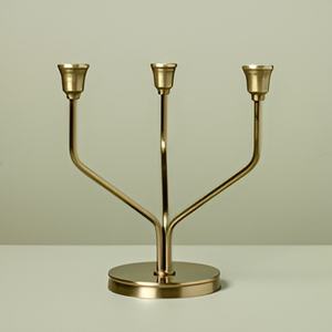 Candelabros Vintage de múltiples brazos, hermosos candelabros de cristal, nuevo diseño, candelabros de Metal para decoración de bodas y eventos 2024 - Product Image 3