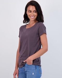 เสื้อยืดคอกลมแขนสั้นผ้าฝ้ายทรงคลาสสิกสำหรับผู้หญิงใส่ฤดูร้อน - Product Image 6