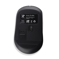 Arctic Fox Pro Max 2.4GHz LED Mini Wireless Gaming Mouse 3-Tombol 1-Roller Pelacakan Optik USB Ergonomis untuk Kedua Tangan 70g AA
