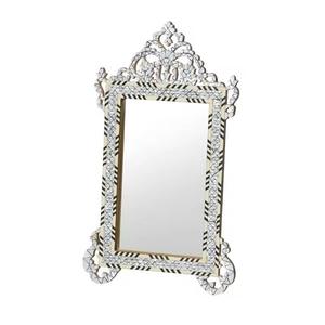 Best Quality MDF <b>Board</b> Resin And Bone Inlay Rectangle & <b>White</b> And Black Color Photo Frame Birthday Party Gift Used photo frame - Product Image 4