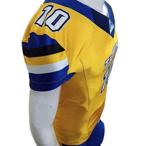 Venta caliente de alta calidad premium personalizado fútbol americano Jersey OEM servicio tendencia conjuntos estilo - Product Image 3