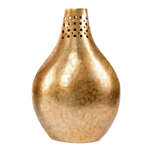 Florero de Metal niquelado más vendido, decoración de boda minimalista moderna personalizada, tapa de madera única para decoración de escritorio - Product Image 4