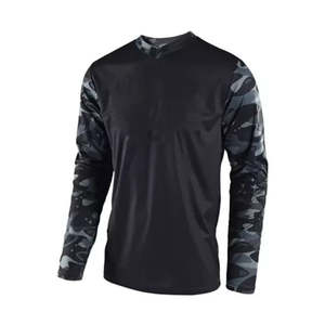 Fait sur mesure votre propre conception Matériau en polyester léger Meilleure conception Chemise de motocross de moto - Product Image 2