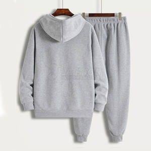 Chándal hecho a medida para hombre, nueva moda, patrón sólido, diseño ajustado, 100% algodón, transpirable, para invierno - Product Image 2