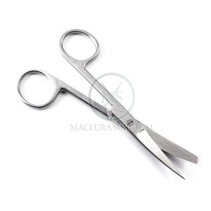 Ciseaux chirurgicaux manuels professionnels en acier inoxydable pour étudiants en médecine et praticiens-Utilisation polyvalente - Product Image 3