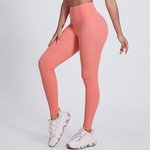 Leggings Deportivos Transpirables de Cintura Alta, Ajuste Cómodo, Textura Suave, Ideales para Yoga, Gimnasio, Entrenamiento y Actividad Diaria, OEM ODM - Product Image 2