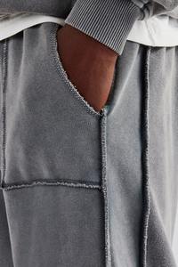 ชุดเสื้อฮู้ดมีซิปและกางเกงวอร์มผ้าฝ้าย100% 2ชิ้นใส่สบายชุดเสื้อผ้ามีฮู้ดและกางเกงทรงบานสำหรับผู้ชาย - Product Image 6