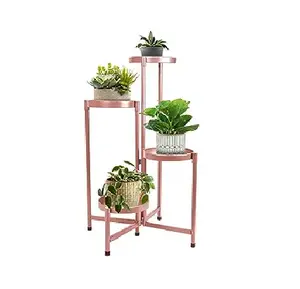 Classic Plant Stand Indoor Outdoor Corner Metal Shelf Plant Flower Pot Holder Stands - Heavy Duty Potted Plant Rack