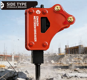 Martillo Hidráulico Serie EC para Excavadora de 5 Toneladas, Martillo Demoledor, Motor, Bomba, Caja de Cambios - 566 kg, Uso en Construcción - Product Image 5